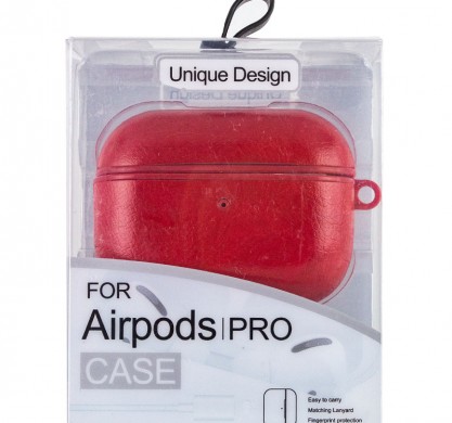 Чехол кожаный для AirPods Pro 